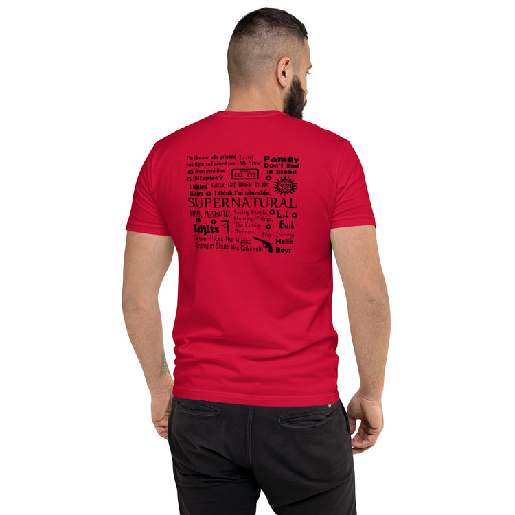 Supernatural Men's Fitted T-Shirt - Fandom-Made