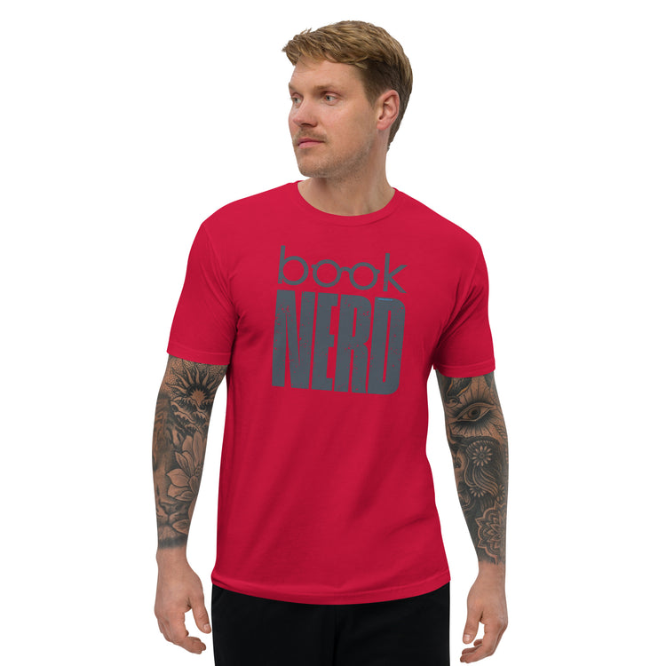 Book Nerd Men's Fitted T-Shirt - Fandom-Made