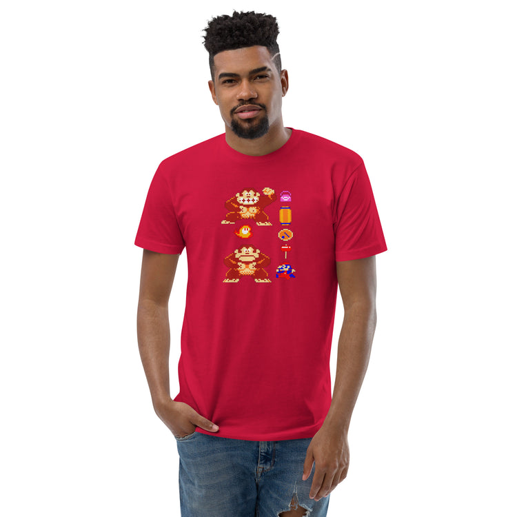 Donkey K Men's Fitted T-Shirt - Fandom-Made