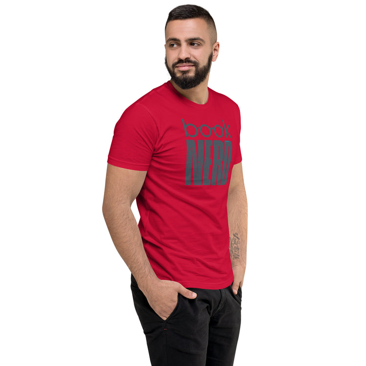 Book Nerd Men's Fitted T-Shirt - Fandom-Made