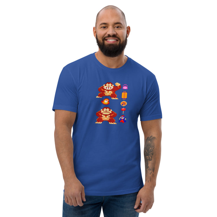 Donkey K Men's Fitted T-Shirt - Fandom-Made