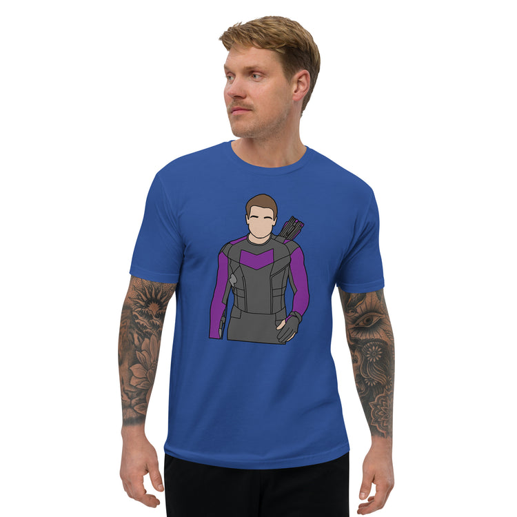 Hawkeye Men's Fitted T-Shirt - Fandom-Made