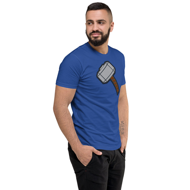 Thor's Hammer Men's Fitted T-Shirt - Fandom-Made