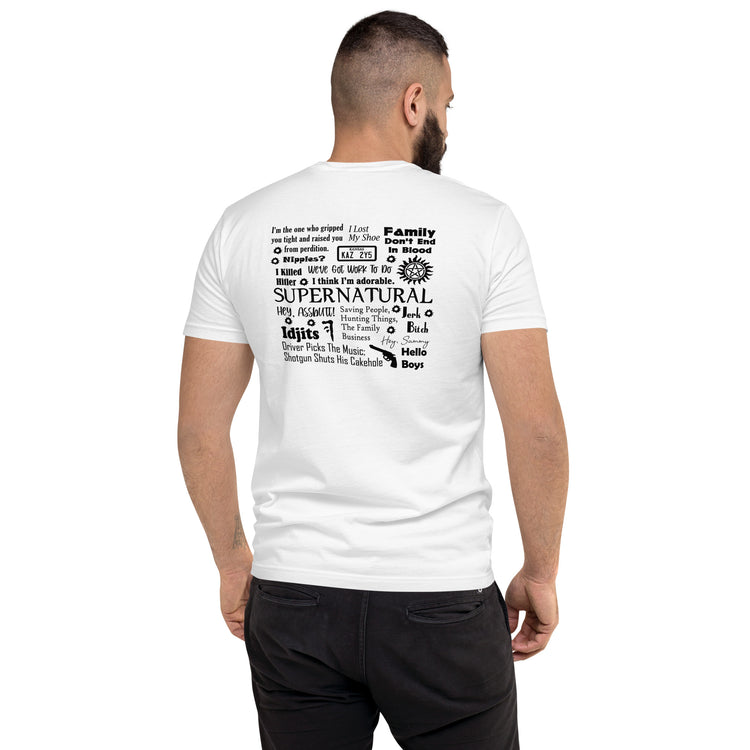 Supernatural Men's Fitted T-Shirt - Fandom-Made