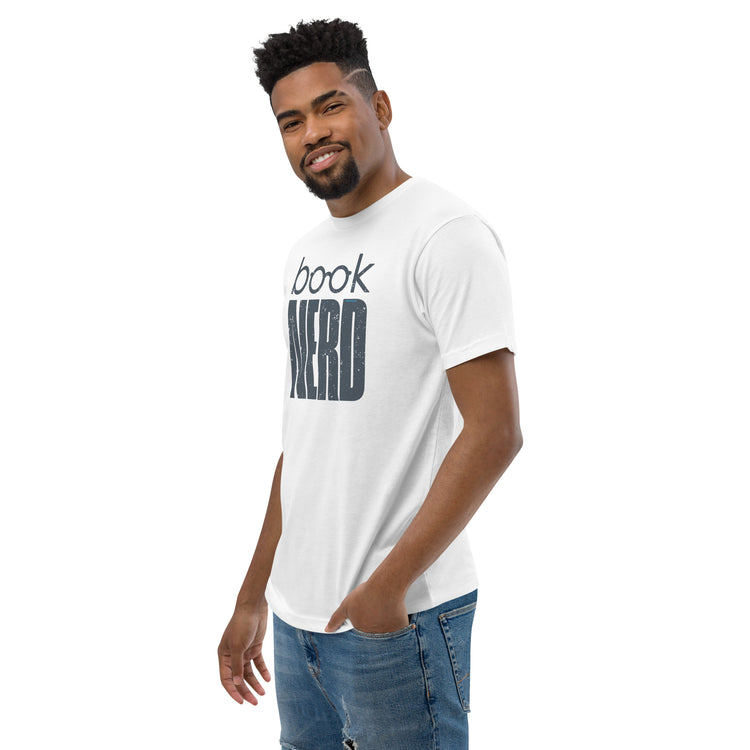 Book Nerd Men's Fitted T-Shirt - Fandom-Made