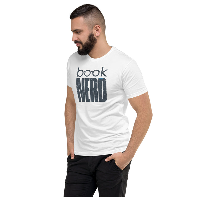 Book Nerd Men's Fitted T-Shirt - Fandom-Made