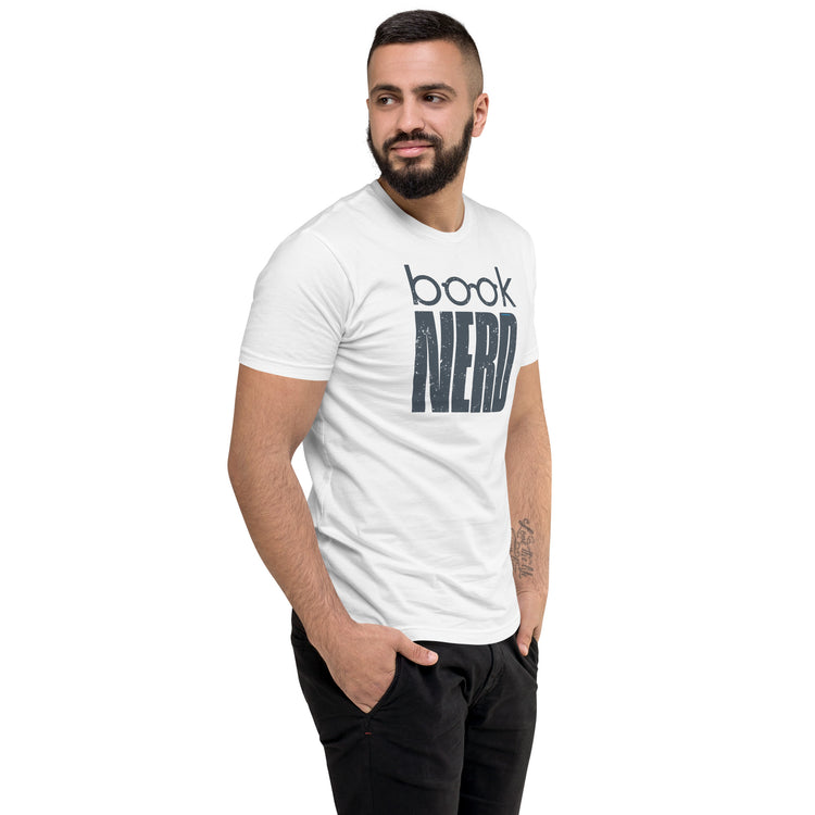 Book Nerd Men's Fitted T-Shirt - Fandom-Made