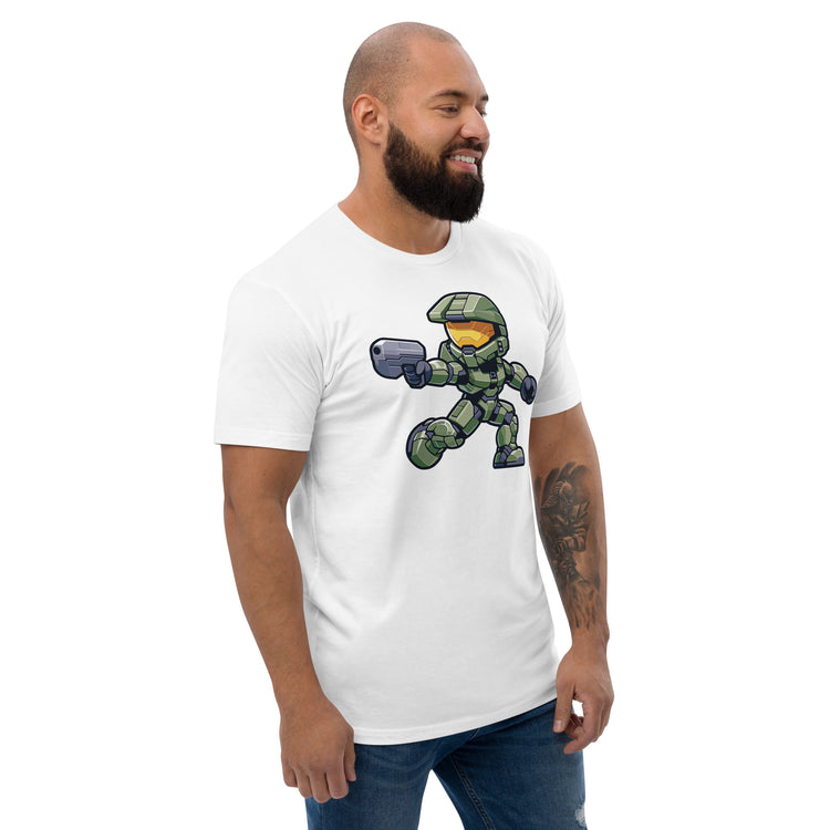 Halo's Master Chief Men's Fitted T-Shirt - Fandom-Made