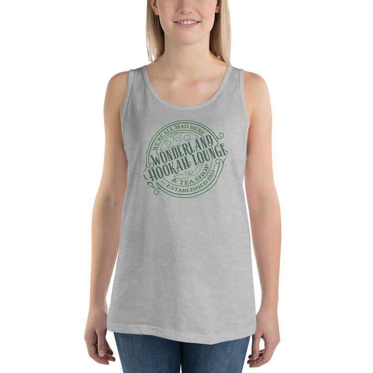 Wonderland Hookah Lounge Unisex Tank Top - Fandom-Made
