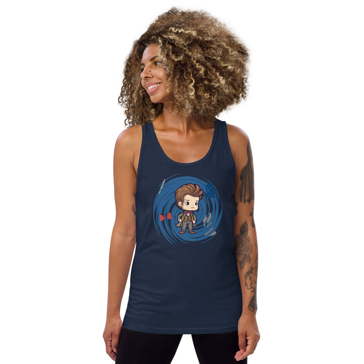 Timey Wimey Eleventh Doctor Unisex Tank Top - Fandom-Made