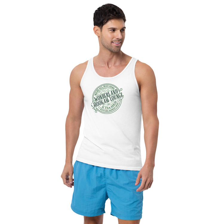 Wonderland Hookah Lounge Unisex Tank Top - Fandom-Made