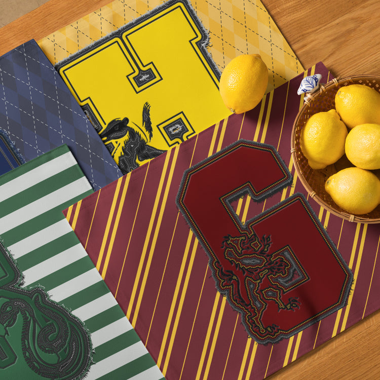Hogwarts Houses Placemat Set - Fandom-Made