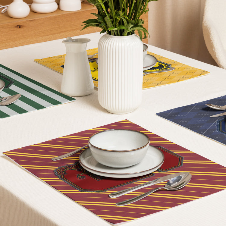 Hogwarts Houses Placemat Set - Fandom-Made