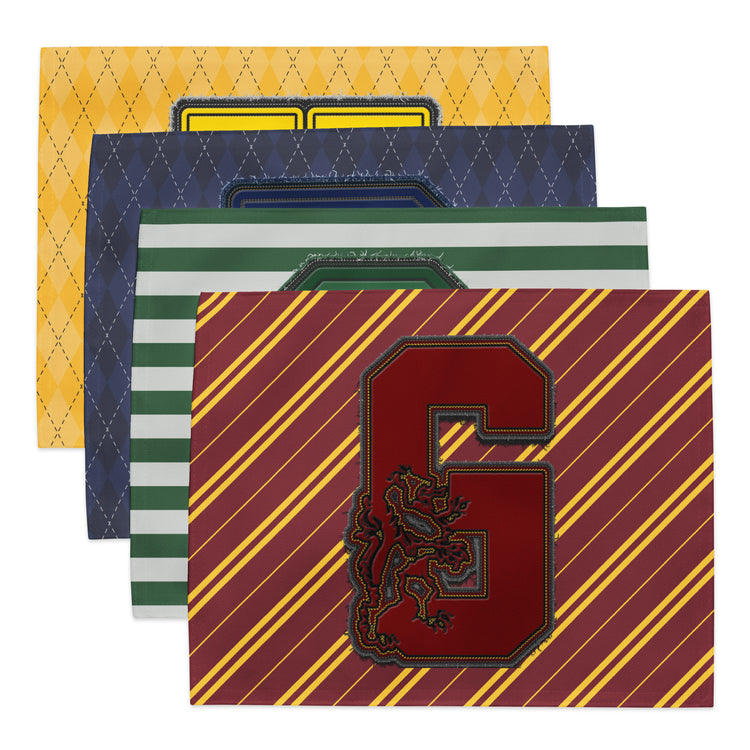Hogwarts Houses Placemat Set - Fandom-Made