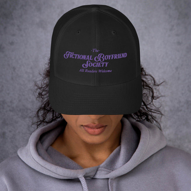 Fictional Boyfriend Society Retro Trucker Hat - Fandom-Made