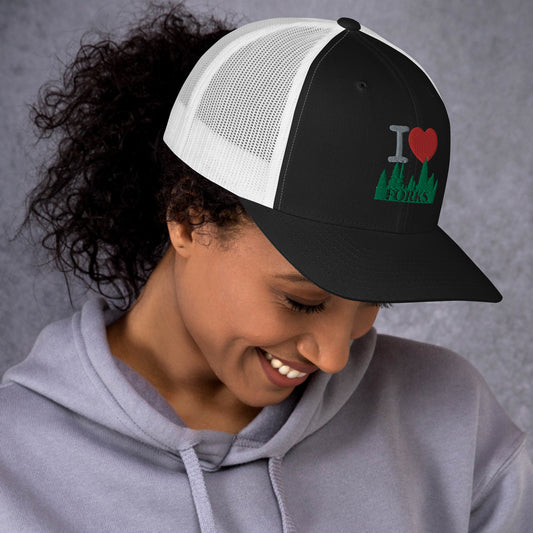 I Love Forks Trucker Hat - Fandom-Made