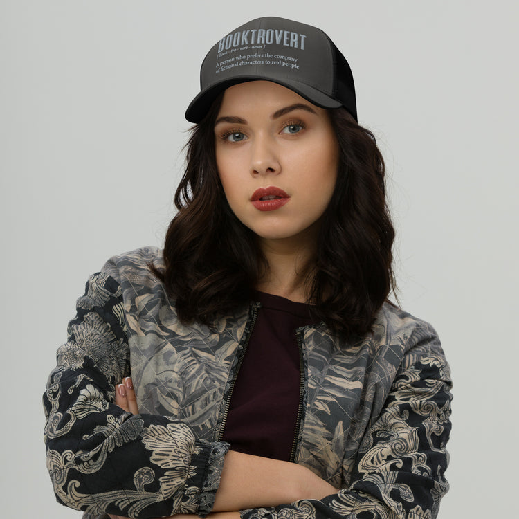 Booktrovert Trucker Hat - Fandom-Made