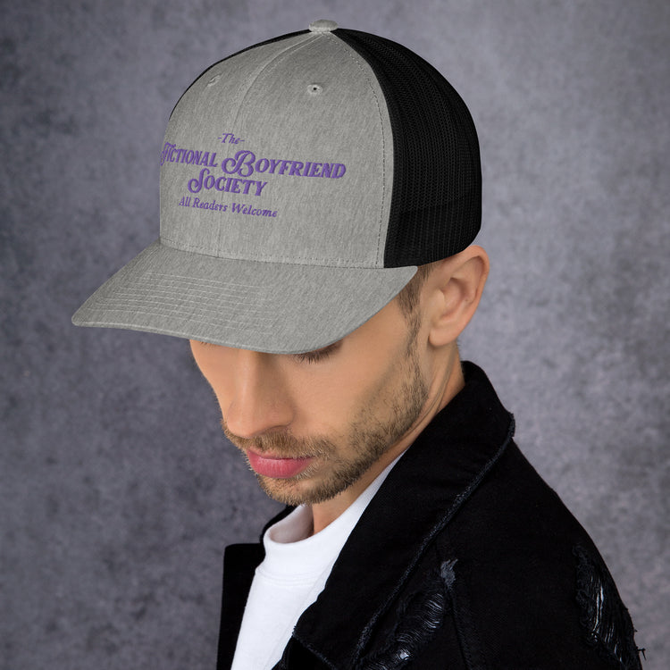 Fictional Boyfriend Society Retro Trucker Hat - Fandom-Made