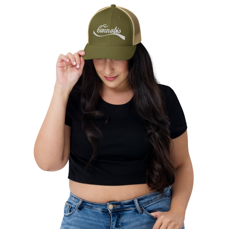 Enjoy Cannabis Trucker Hat - Fandom-Made