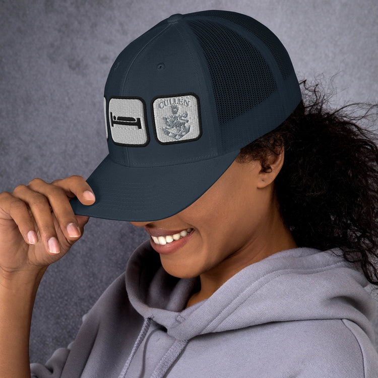 Eat Sleep Cullens Trucker Hat - Fandom-Made