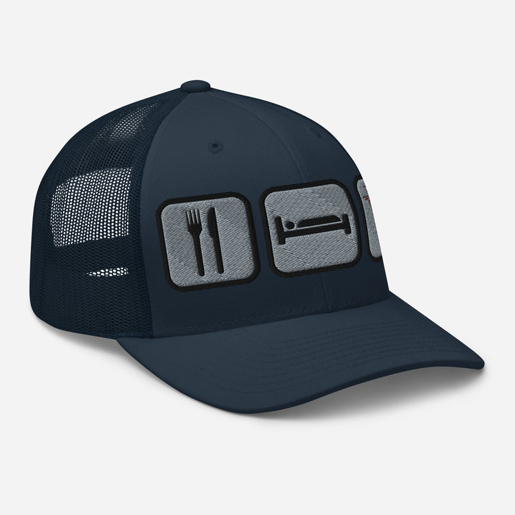 Eat Sleep Volturi Trucker Hat - Fandom-Made