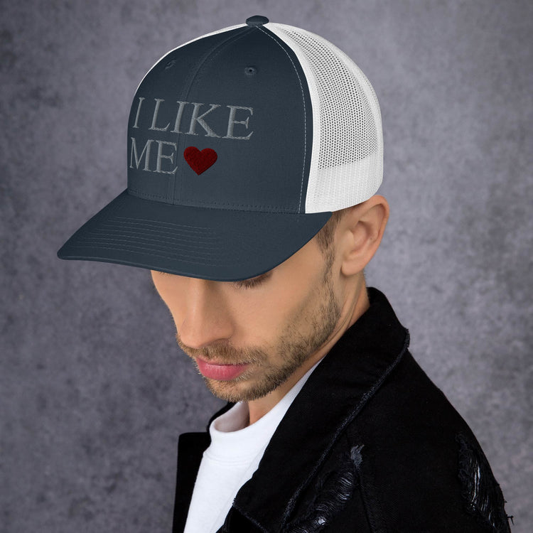 I Like Me Trucker Hat - Fandom-Made