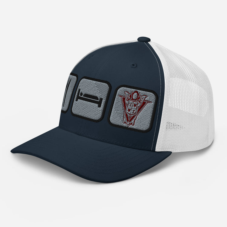 Eat Sleep Volturi Trucker Hat - Fandom-Made