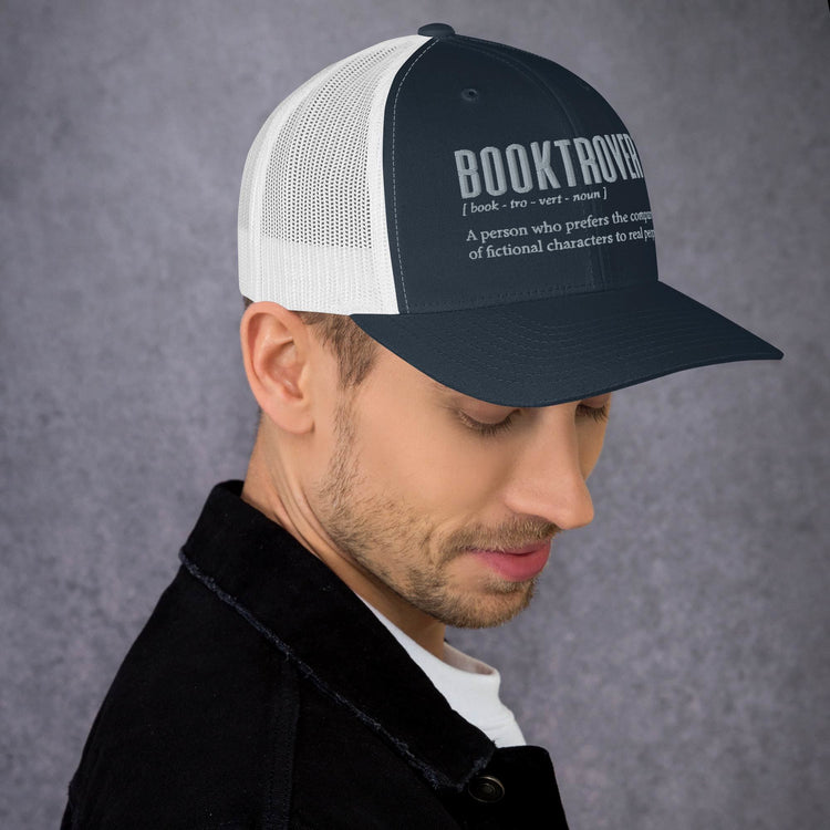 Booktrovert Trucker Hat - Fandom-Made
