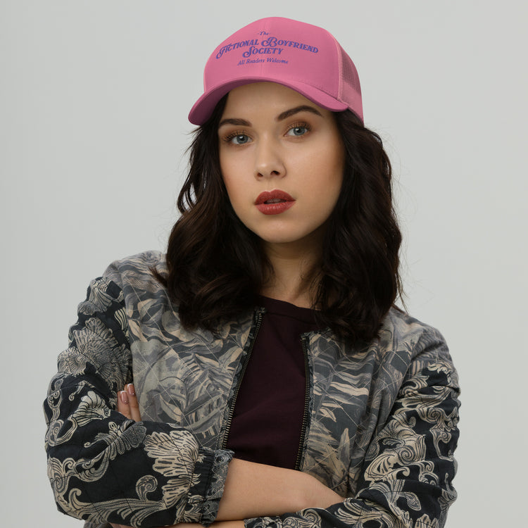 Fictional Boyfriend Society Retro Trucker Hat - Fandom-Made