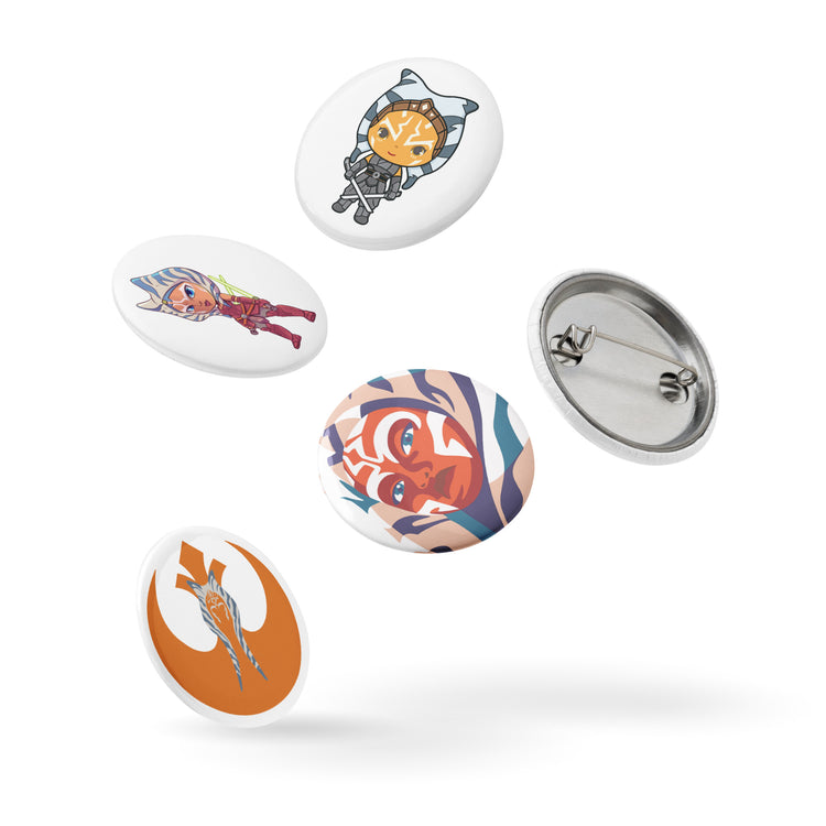 Ahsoka Tano Pin Set - Fandom-Made