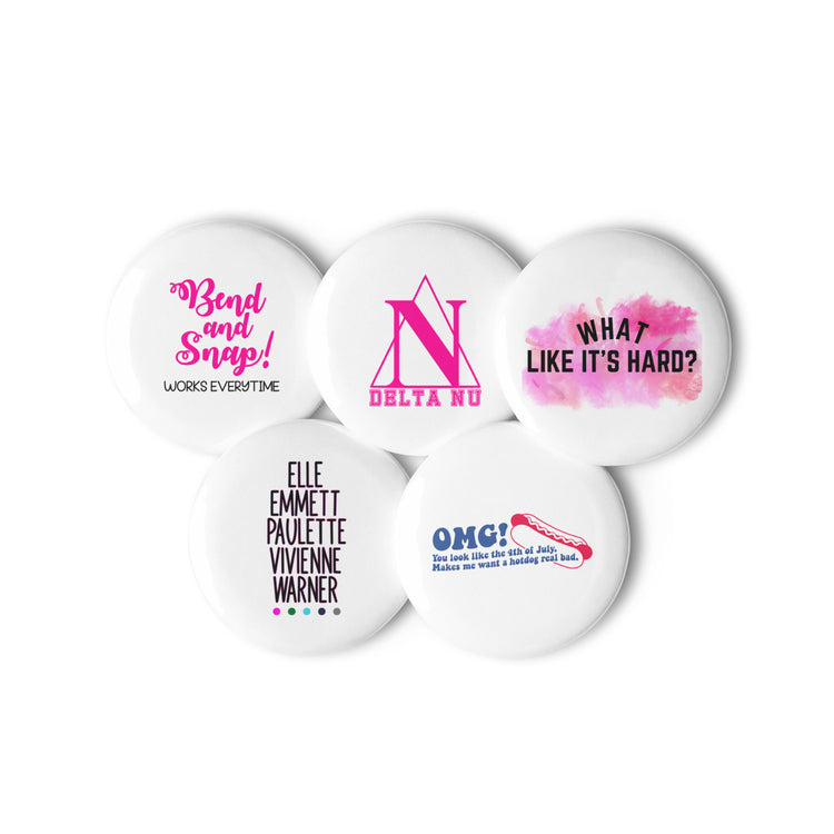 Legally Blonde Pin Set - Fandom-Made
