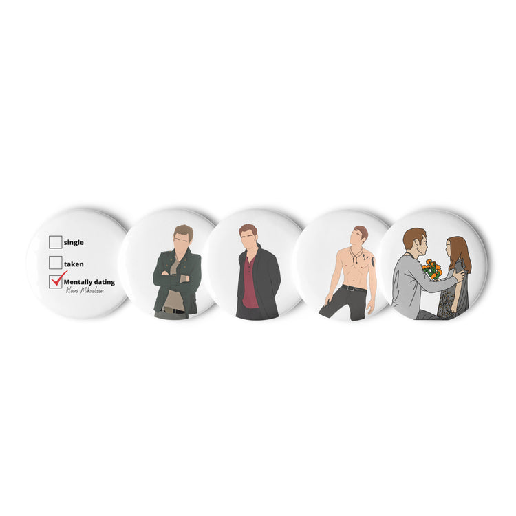 Klaus Mikaelson Pin Set - Fandom-Made