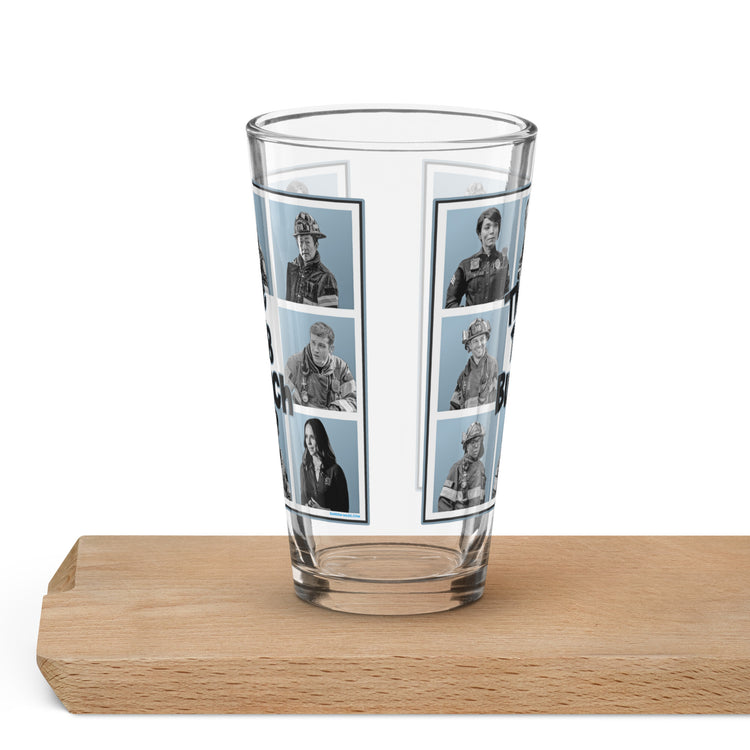 The 118 Bunch Pint Glass - Fandom-Made