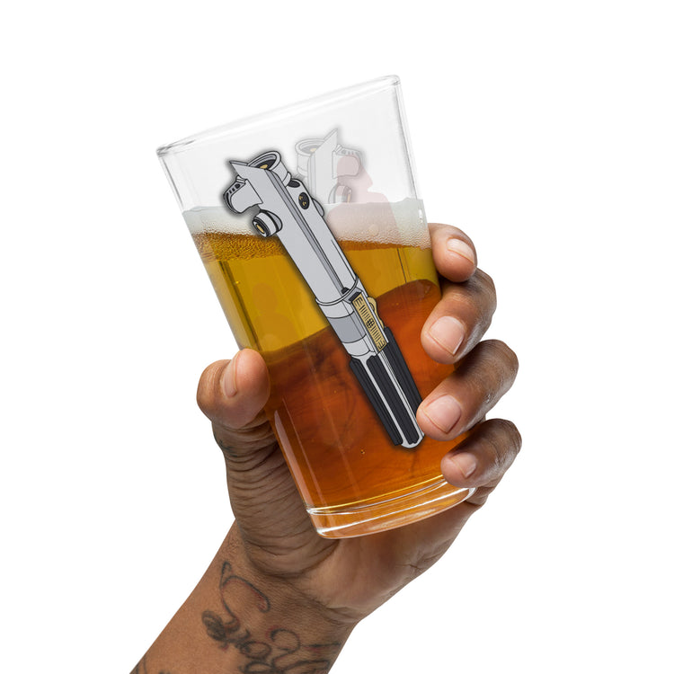 Anakin Lightsaber Pint Glass - Fandom-Made