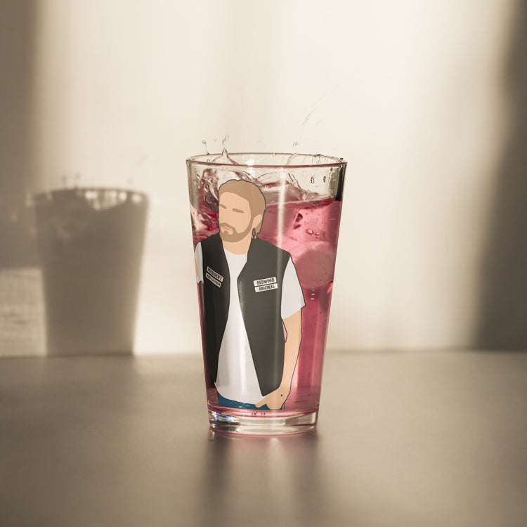 Jax Teller Pint Glass - Fandom-Made