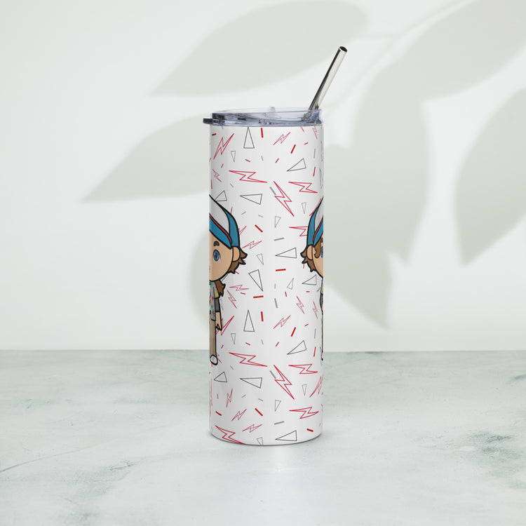 Dustin Henderson Stainless Steel Tumbler - Fandom-Made