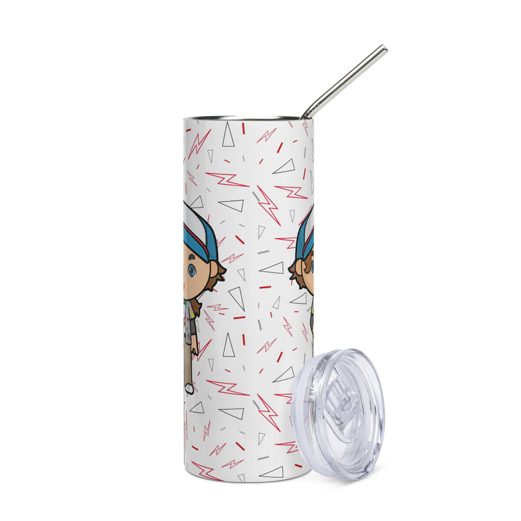 Dustin Henderson Stainless Steel Tumbler - Fandom-Made