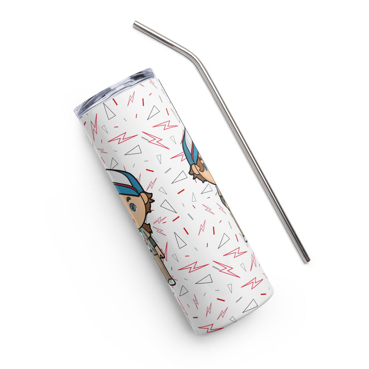 Dustin Henderson Stainless Steel Tumbler - Fandom-Made