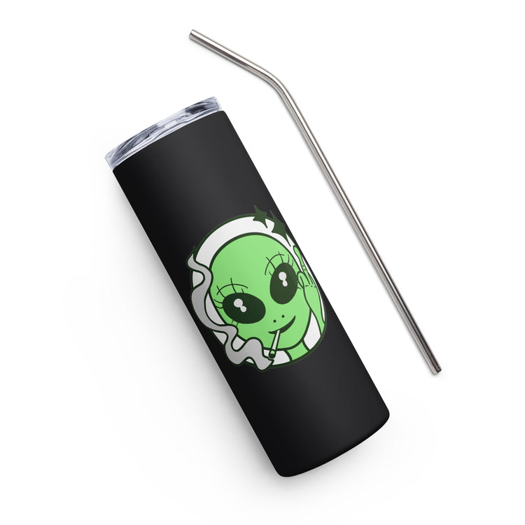 Stoner Alien Tumbler - Fandom-Made