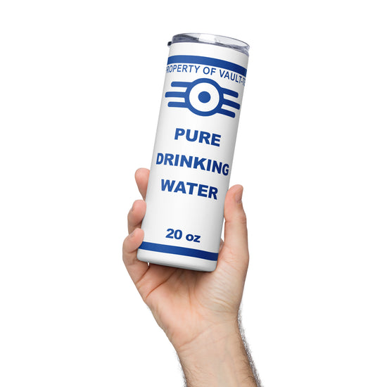 Pure Drinking Water Stainless Steel Tumbler - Fandom-Made