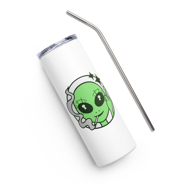 Stoner Alien Tumbler - Fandom-Made
