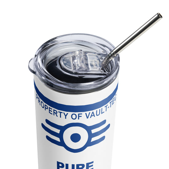 Pure Drinking Water Stainless Steel Tumbler - Fandom-Made