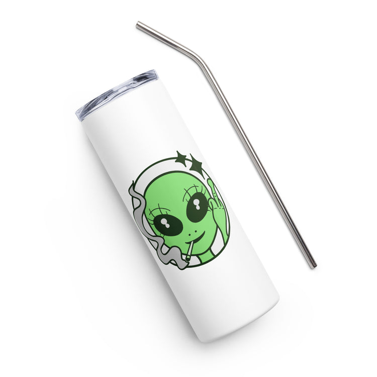 Stoner Alien Tumbler - Fandom-Made