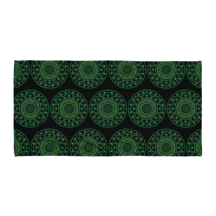 Weed Mandala Towel - Fandom-Made