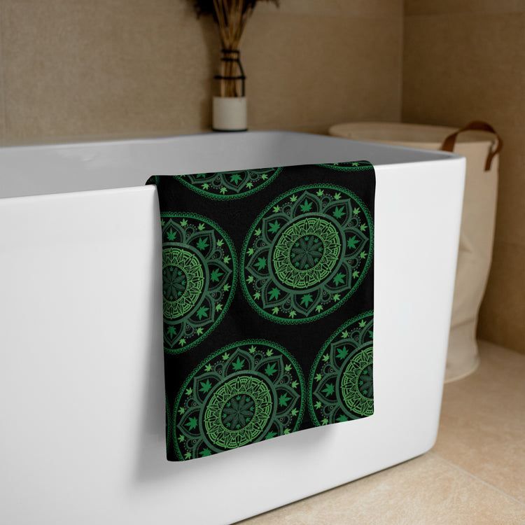 Weed Mandala Towel - Fandom-Made