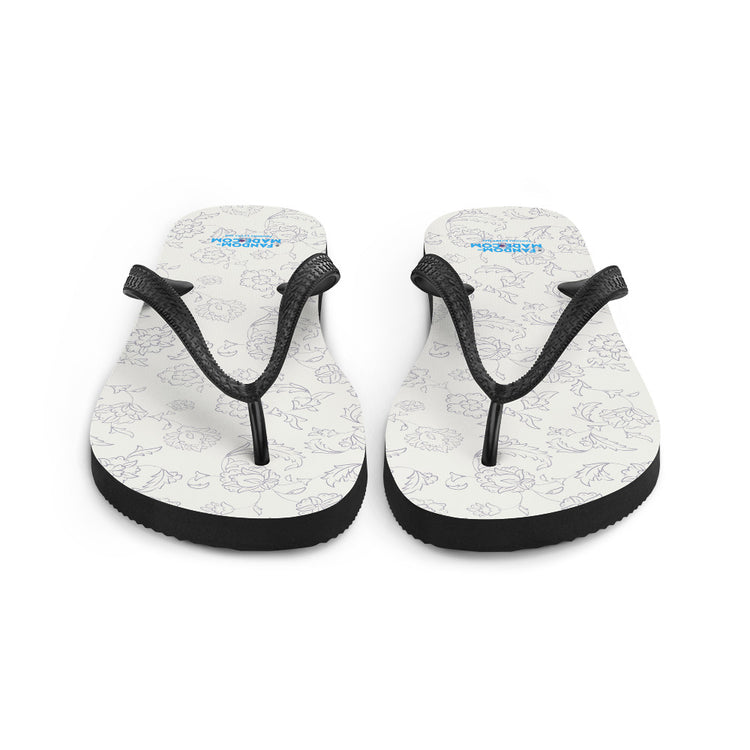 Bridgerton All-Over Print Flip-Flops - Fandom-Made