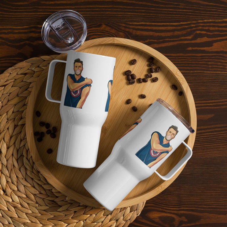 Chris Evans Travel Mug - Fandom-Made