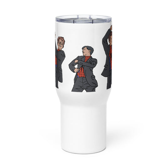 Dancing Spiders Travel Mug with a Handle - Fandom-Made