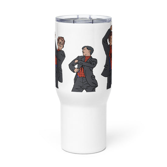 Dancing Spiders Travel Mug with a Handle - Fandom-Made