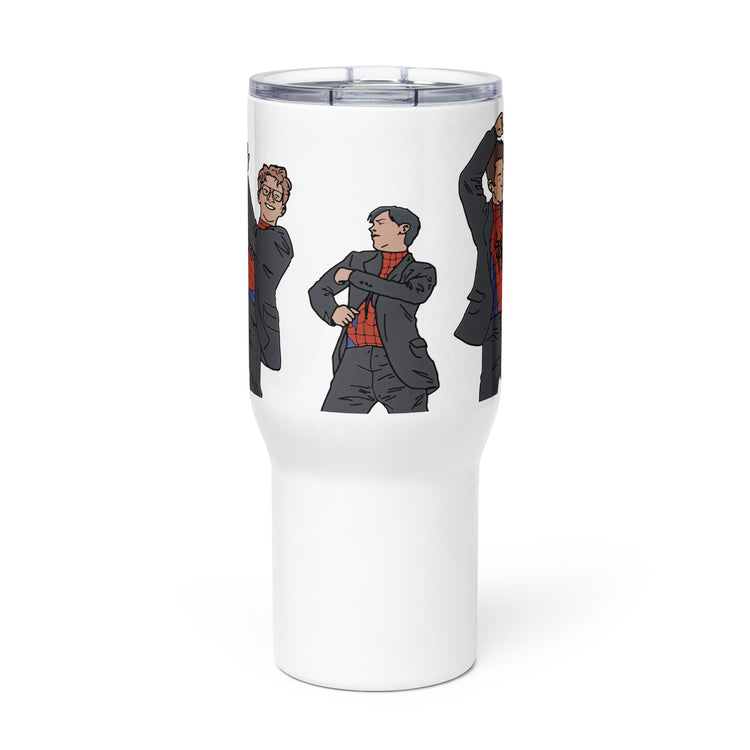 Dancing Spiders Travel Mug with a Handle - Fandom-Made
